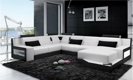Charade Leather Sofa Lounge Set